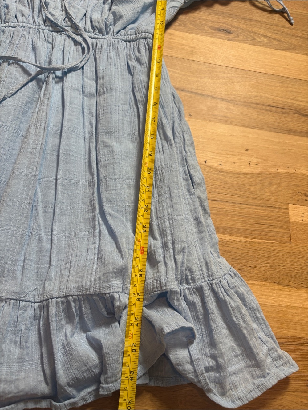 Honey & Sparkle Blue Babydoll Dress - Picture 10 of 14